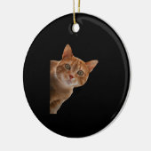 Peekaboo- Malerei Keramik Ornament (Links)