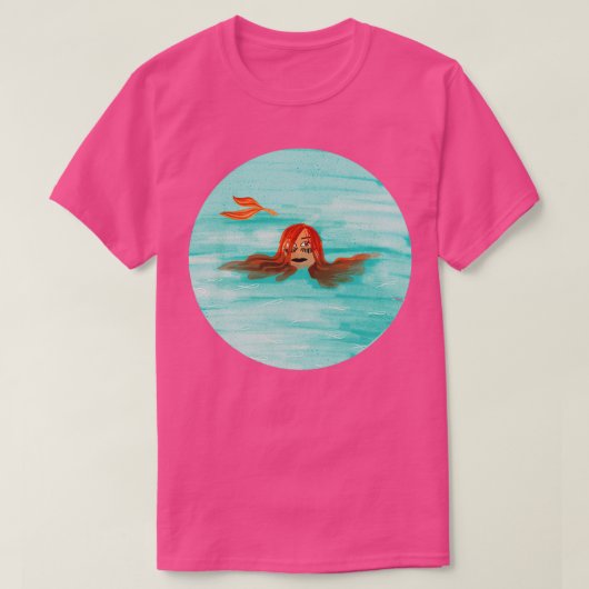 Peekaboo Mermaid T-Shirt (Design vorne)