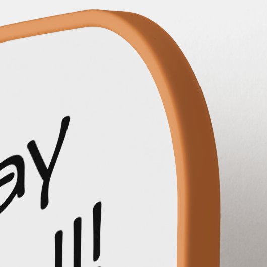 Peekaboo Mops Pickleball Paddle (Linke Seite)