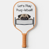 Peekaboo Mops Pickleball Paddle (Rückseite)