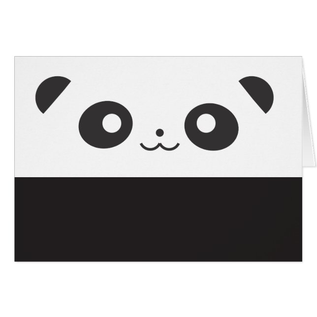 Peekaboo-Panda (Vorderseite (Horizontal))