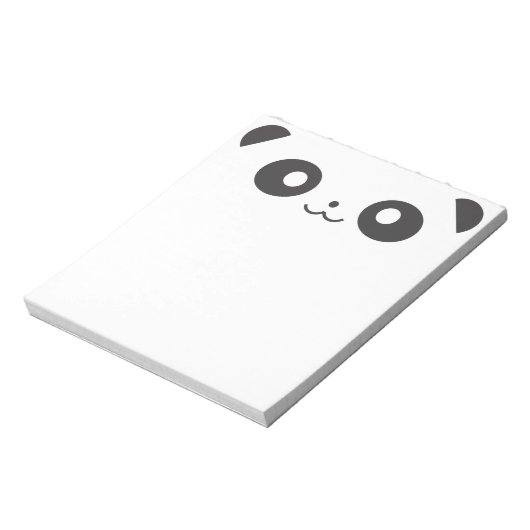 Peekaboo Panda Notizblock (Rotiert)