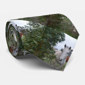 Peekaboo Pferde, Krawatte (Gerollt)