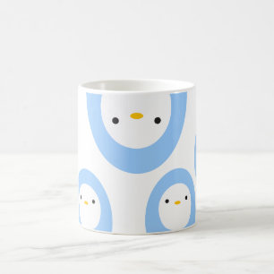 Peekaboo-Pinguine Kaffeetasse