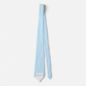 Peekaboo-polarer Bärn-Krawatte Krawatte (Vorderseite)