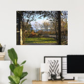 Peekaboo Porch Poster (Heimbüro)