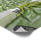 Peekaboo Poster (Ecke)