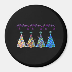 Peekaboo Reindeer Classic Magnet