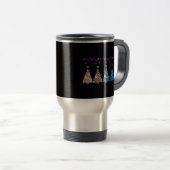 Peekaboo Reindeer Classic Reisebecher (VorderseiteRechts)
