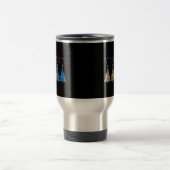 Peekaboo Reindeer Classic Reisebecher (Mittel)