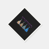 Peekaboo Reindeer Classic Serviette (Ecke)