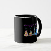 Peekaboo Reindeer Classic Tasse (VorderseiteRechts)