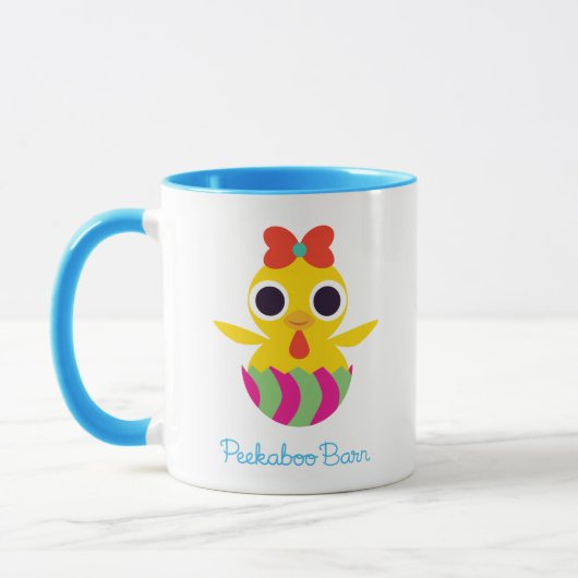 Peekaboo-Scheune Ostern | Bayla das Küken 2 Tasse (Links)