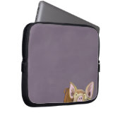 Peekaboo-Schwein Laptopschutzhülle (Vorne Rechts)