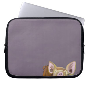 Peekaboo-Schwein Laptopschutzhülle