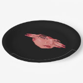 Peekaboo - Sloth Design Vibes Pappteller (Schrägansicht)