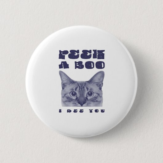Peekaboo - Sloth Halloween Surprise Button (Vorderseite)