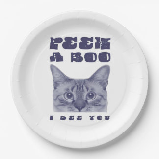 Peekaboo - Sloth Halloween Surprise Pappteller
