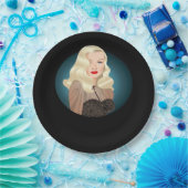 Peekaboo Spooky Zitat Pappteller (Party)