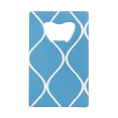 Peekaboo Westie Kreditkarte Flaschenöffner (Rückseite)