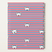 Peekaboo Westies KiniArt Planer (Rückseite)