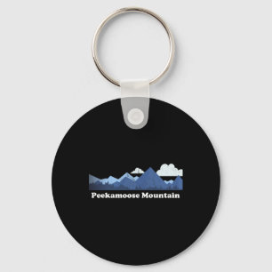 Peekamoose Mountain Gipfel Bygger New York Ny Klet Schlüsselanhänger
