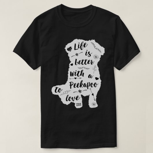 Peekapoo Design for Peekapoo Dog Lovers Pullover (Design vorne)