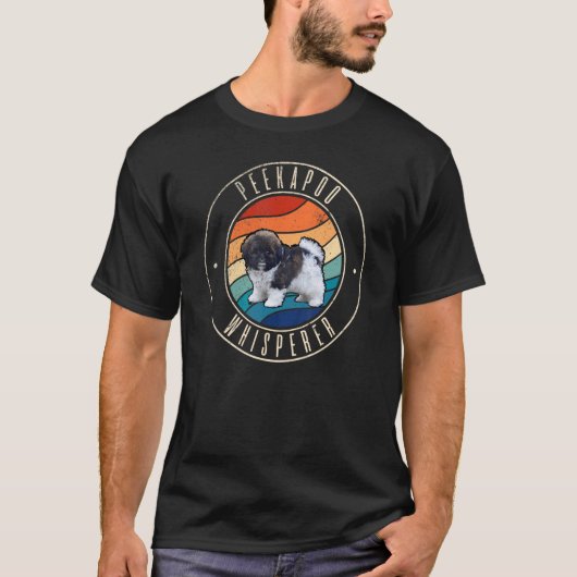Peekapoo-Flüsterer T-Shirt (Vorderseite)
