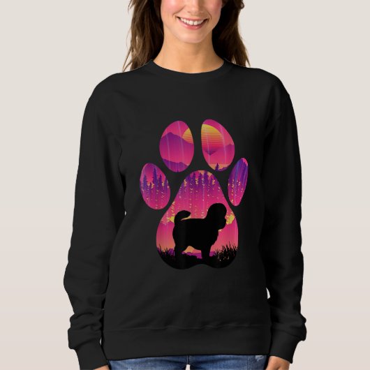 Peekapoo Paw Mom Dad Dog  Women Men Sweatshirt (Vorderseite)