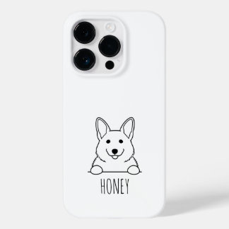 Peeking Beagle Niedlicher Individuelle Name Handy- Case-Mate iPhone 14 Pro Hülle
