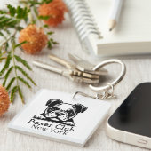 Peeking Boxer Club Schlüsselanhänger (Vorderseite rechts)