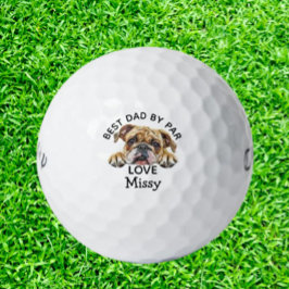 Peeking Bulldog individualisieren Golfball