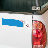 Peeking Bunny Autoaufkleber (Auf Lkw)