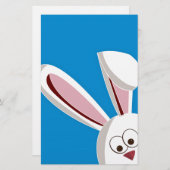 Peeking Bunny Briefpapier (Vorne/Hinten)