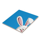 Peeking Bunny Fliese (Seite)