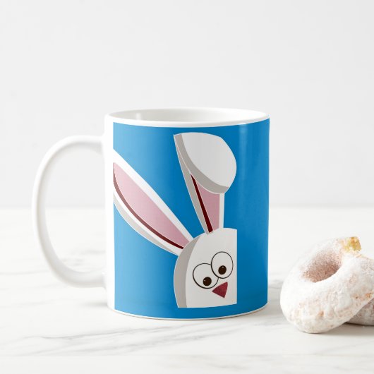Peeking Bunny Kaffeetasse (Mit Donut)