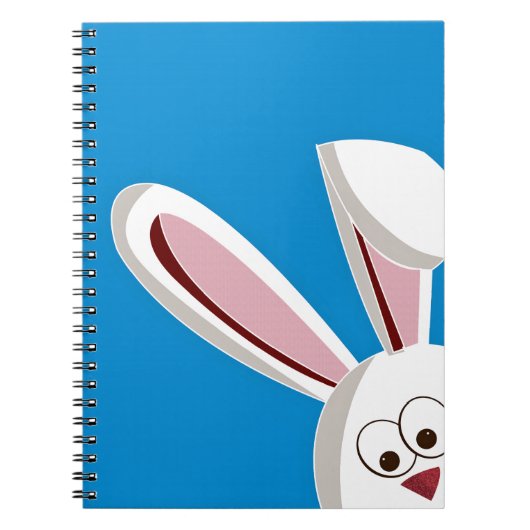 Peeking Bunny Notizblock (Vorderseite)
