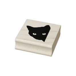 Peeking Cat Art Briefmarke Gummistempel