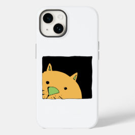 Peeking Cat Case-Mate iPhone 14 Hülle