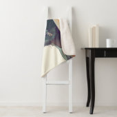 Peeking Cat Design Sherpa Blanket Sherpadecke (Beispiel)