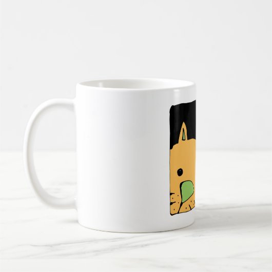 Peeking Cat Kaffeetasse (Links)