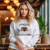 Peeking Dog Customisable T-Shirt