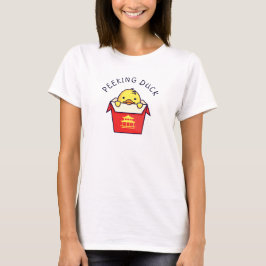 Peeking Duck Pun T-Shirt
