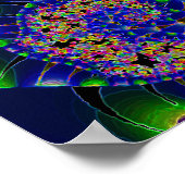 Peeking Elephant Poster (Ecke)