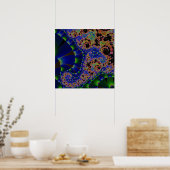 Peeking Elephant Poster (Küche)