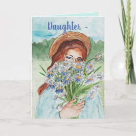 PEEKING EYME JEDERZEIT DAUGHTER CARD DANKESKARTE