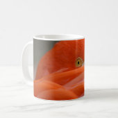 Peeking Flamingo Kaffeetasse (Vorderseite Links)