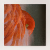 Peeking Flamingo Puzzle (Horizontal)