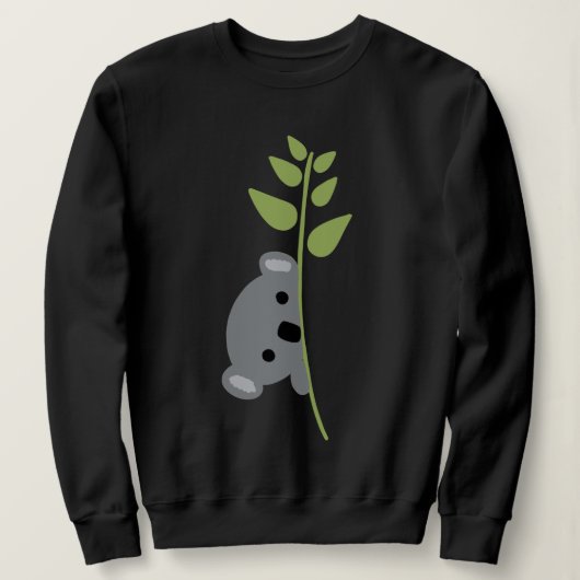 Peeking Koala Bear Sweatshirt (Design vorne)