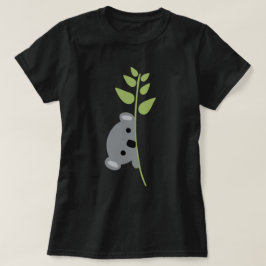 Peeking Koala Bear T - Shirt